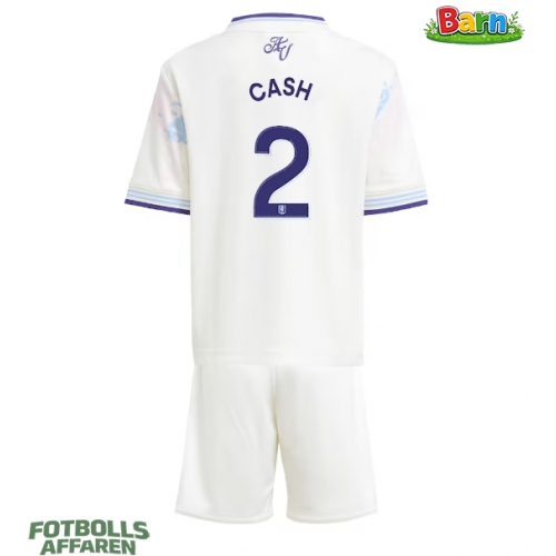 Aston Villa Matty Cash #2 Tredjeställ Barn 2025-26 Kortärmad (+ Korta byxor)